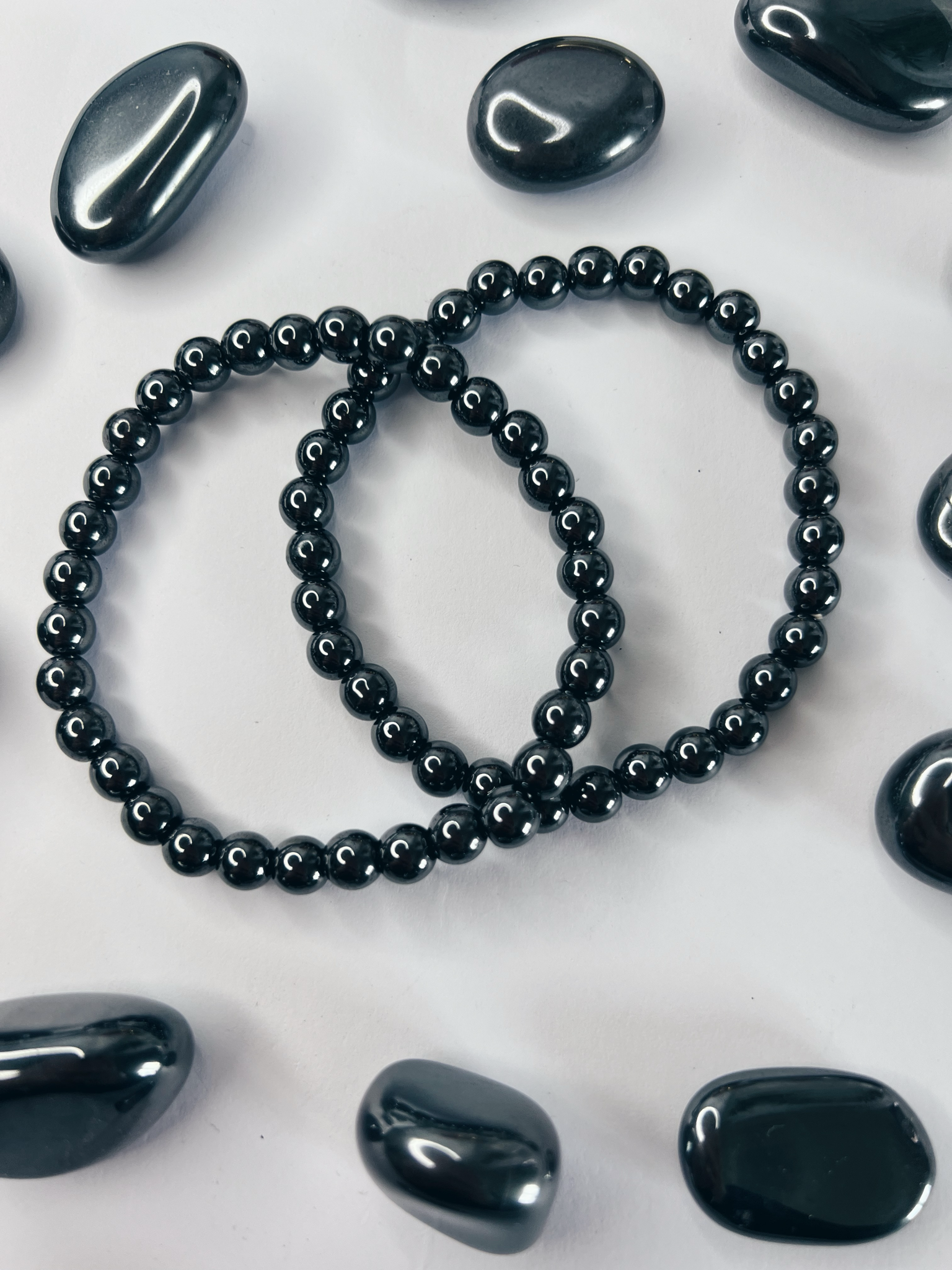 Pulsera Bola Hematite