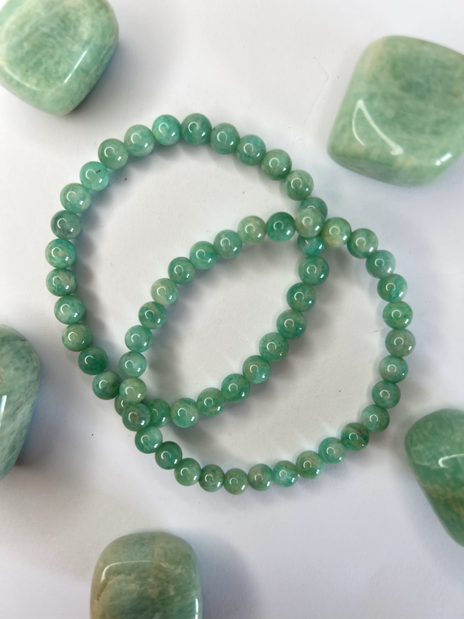 Pulsera Bola Amazonita