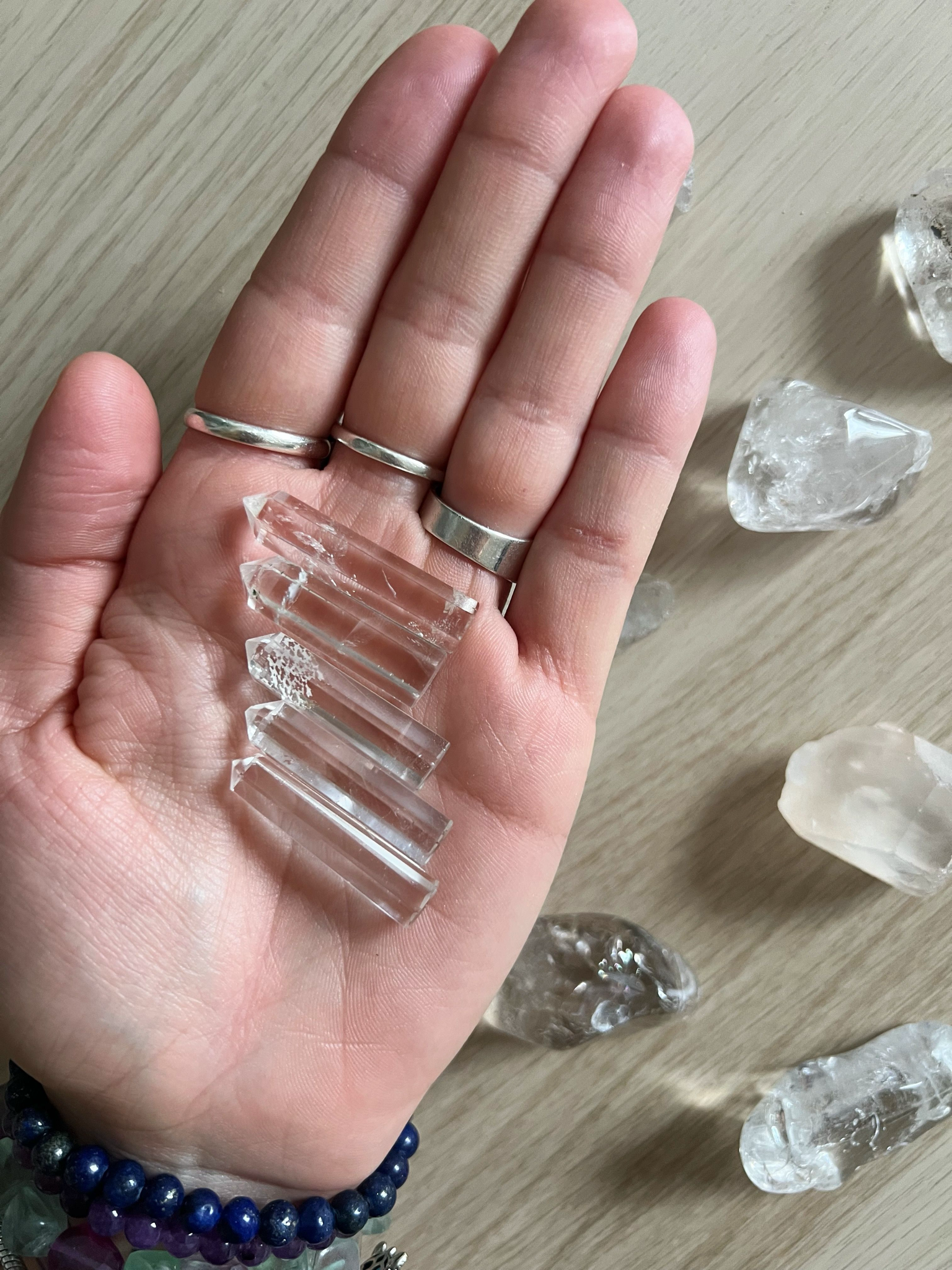 Mini Generador Cuarzo Transparente