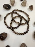 Pulsera Cuarzo Ahumado