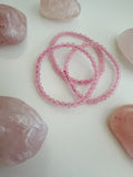 Pulsera Cuarzo Rosa Peque