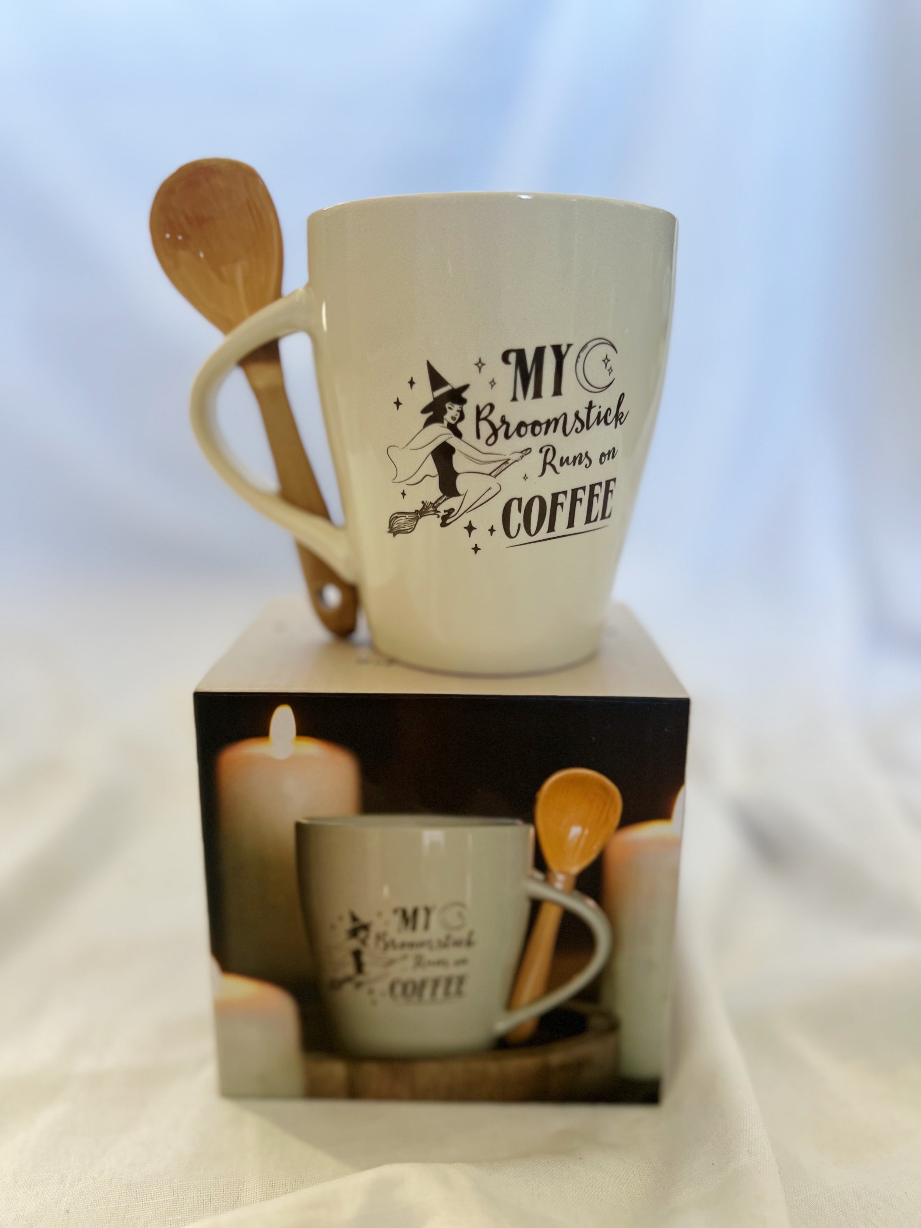 Taza Escoba de Bruja
