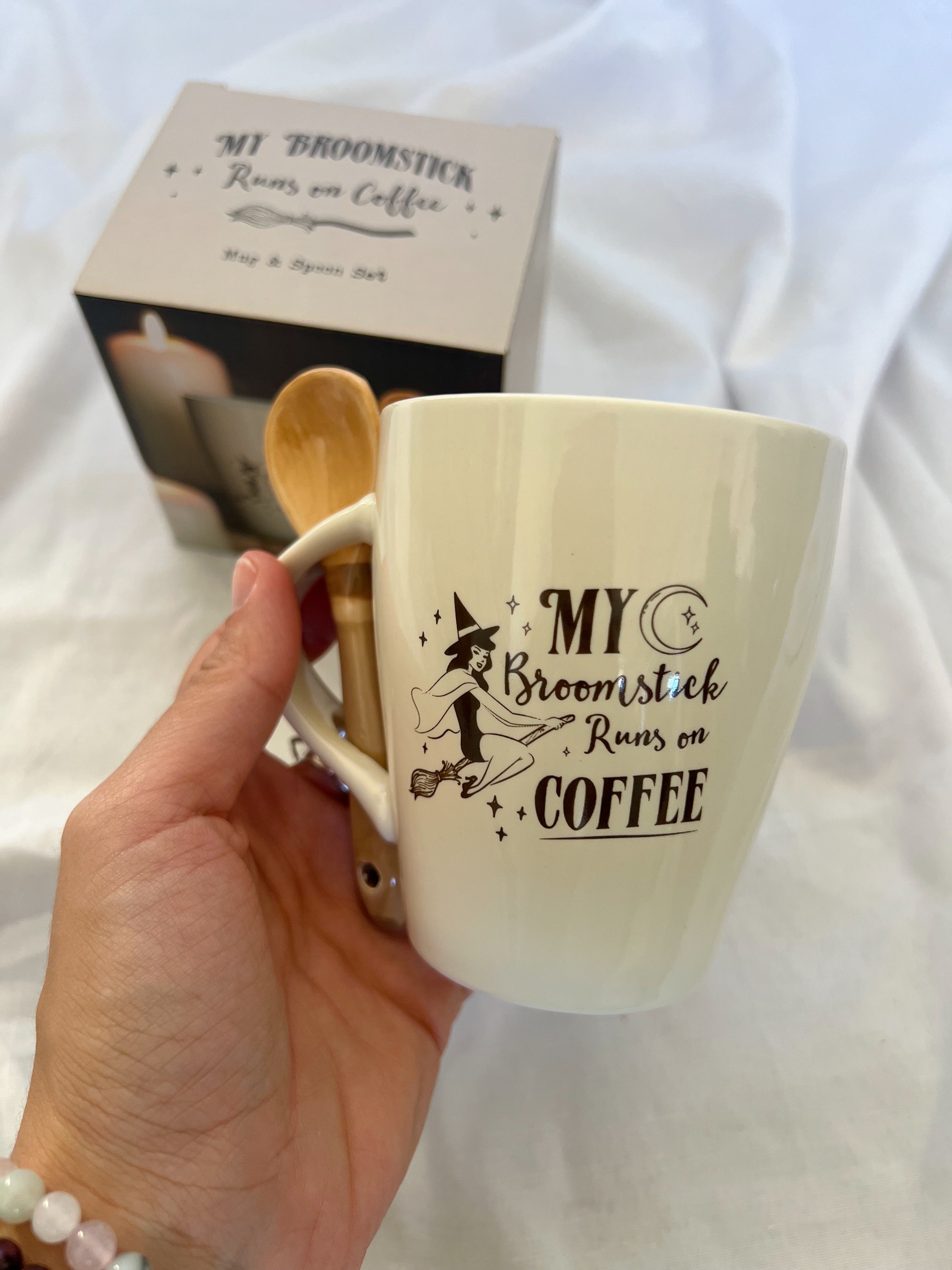 Taza Escoba de Bruja