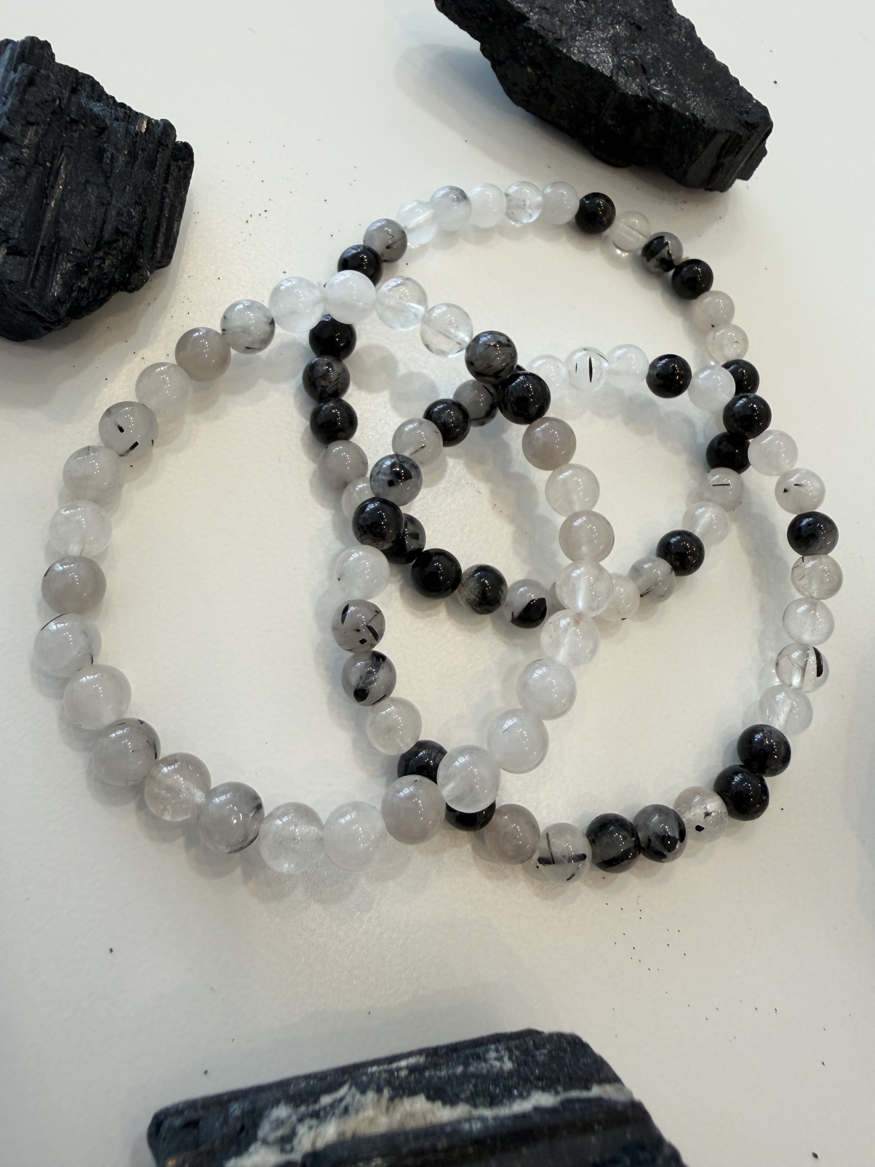Pulsera Cuarzo Turmalinado