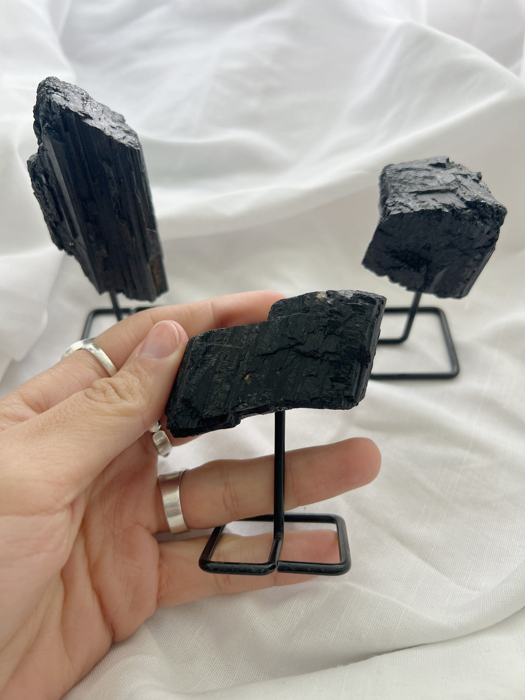 Turmalina Negra en Peana