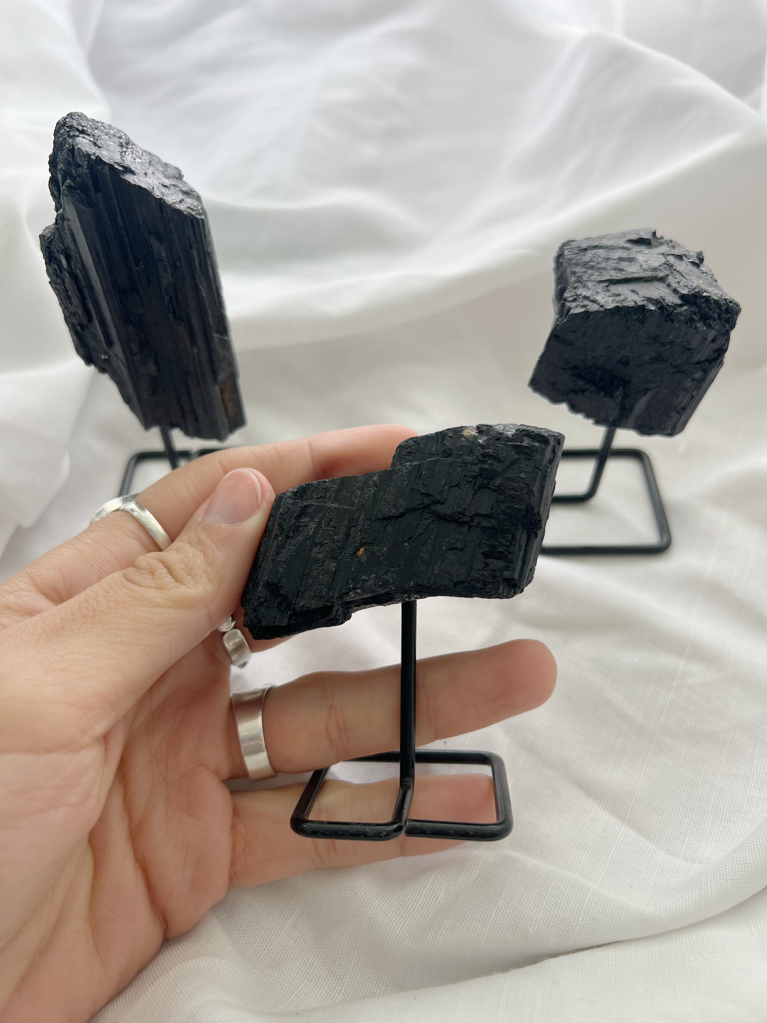 Turmalina Negra en Peana