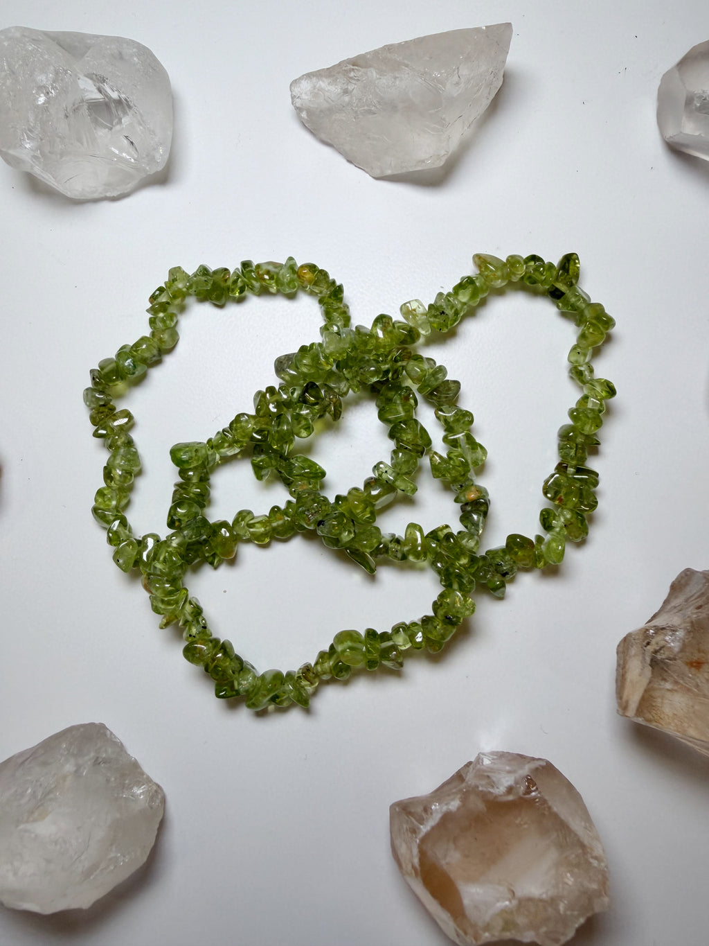Pulsera Chip Olivina