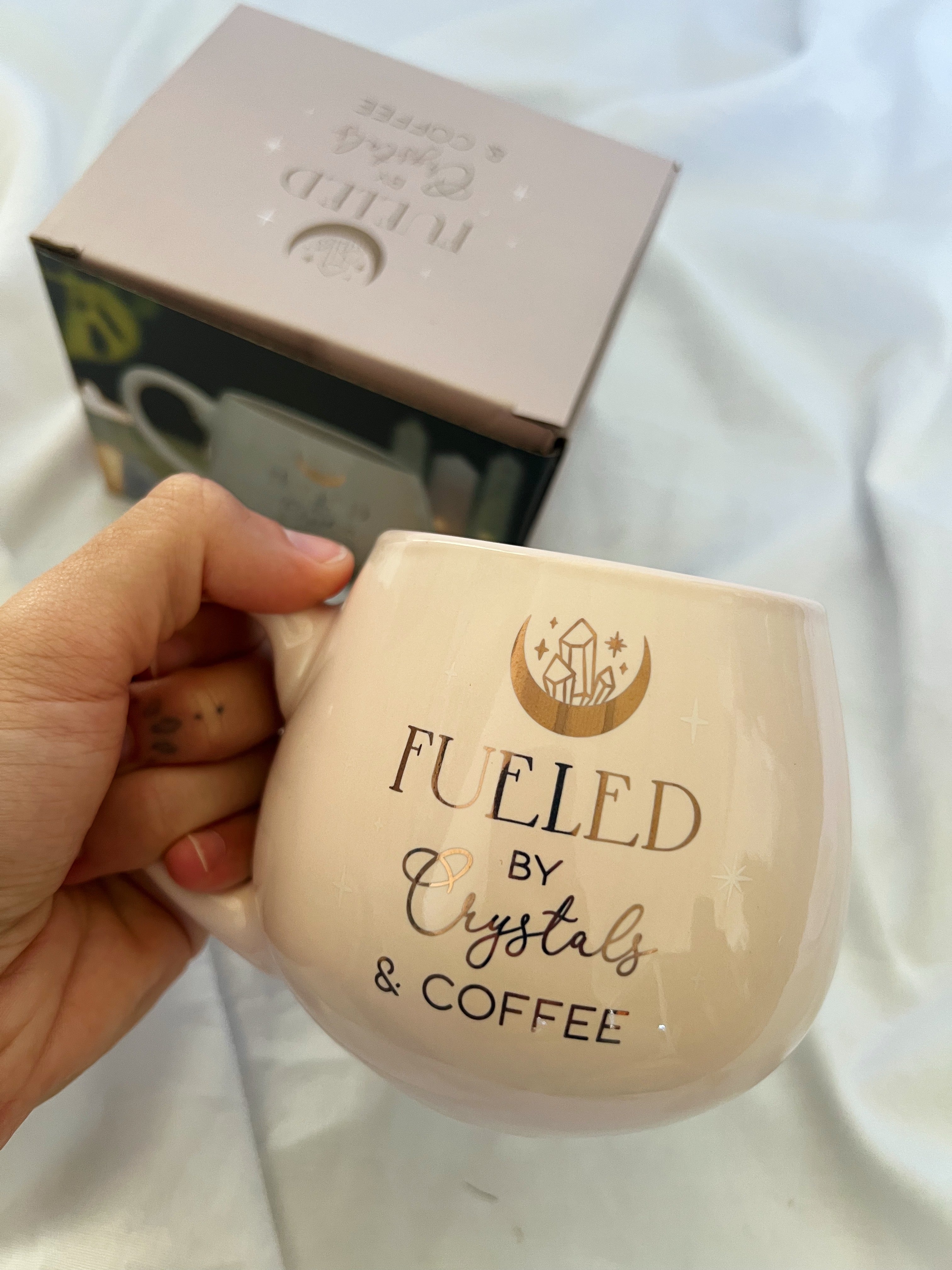 Taza Cristales y Café