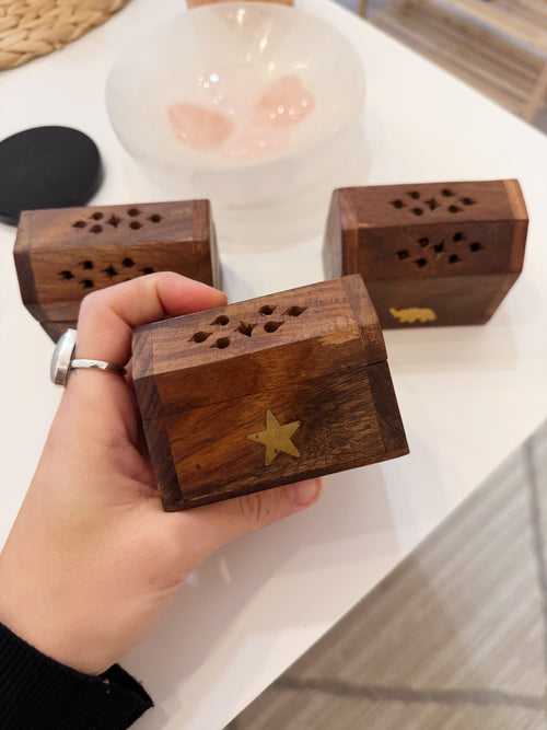 Caja Porta Inciensos Mini