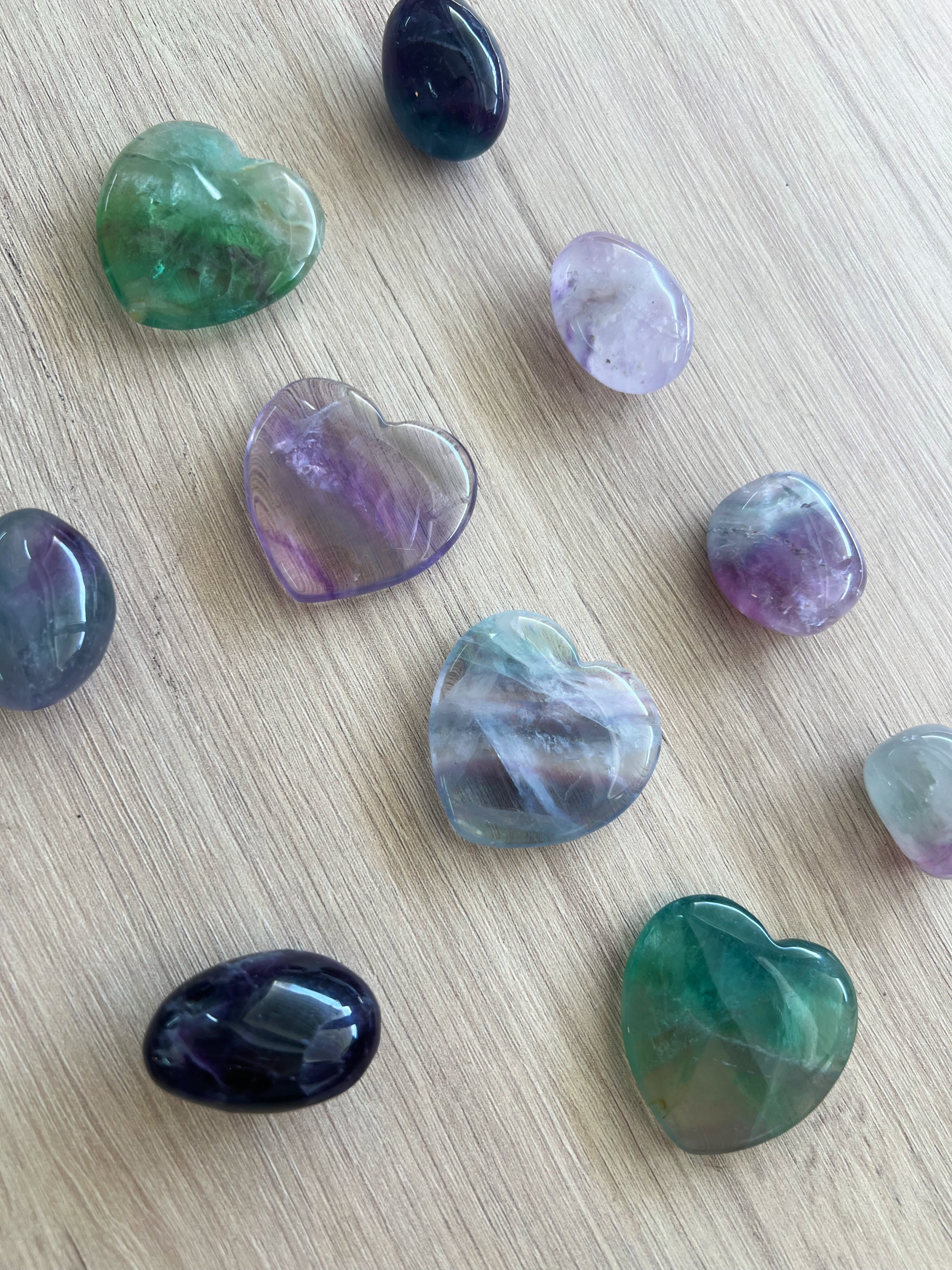 Corazón Fluorita
