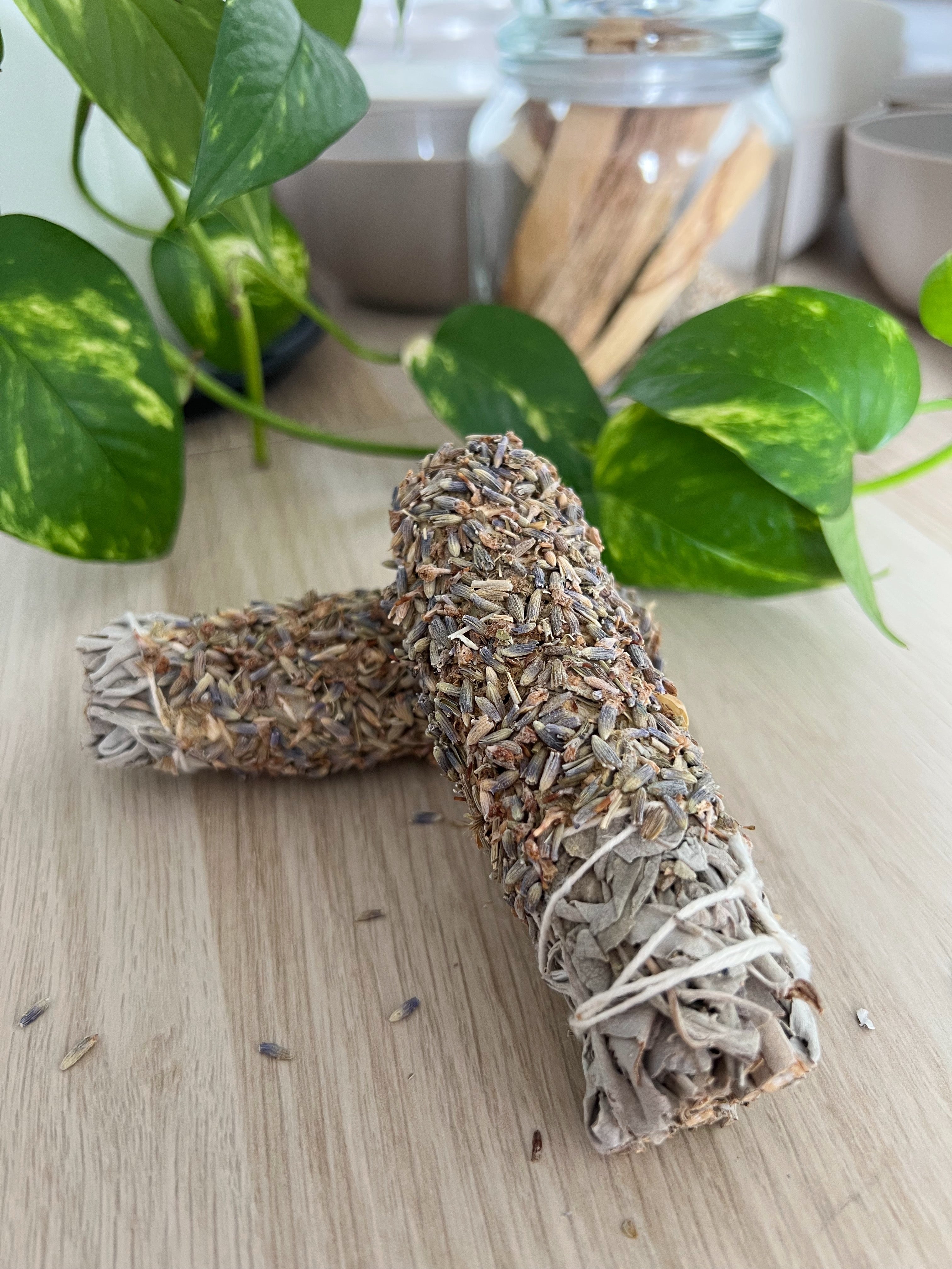 Atado Salvia Blanca y Lavanda