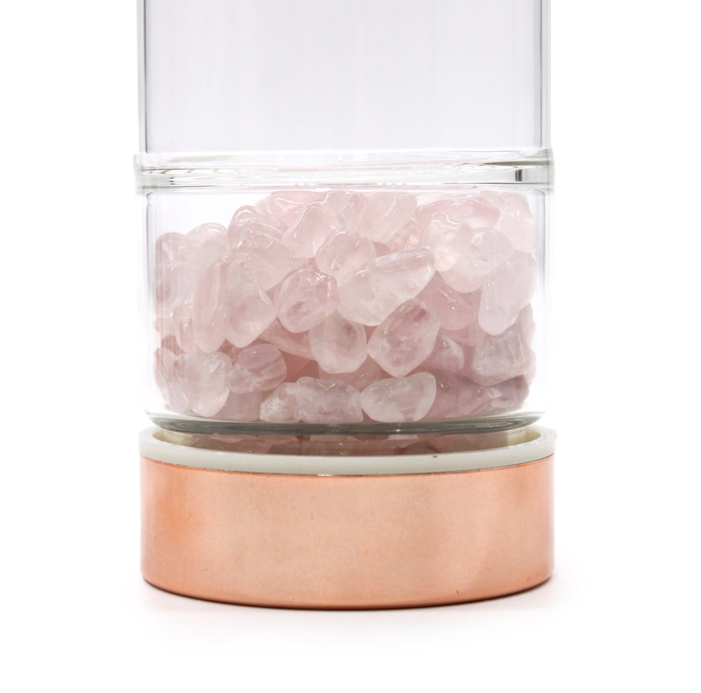 Botella Cuarzo Rosa