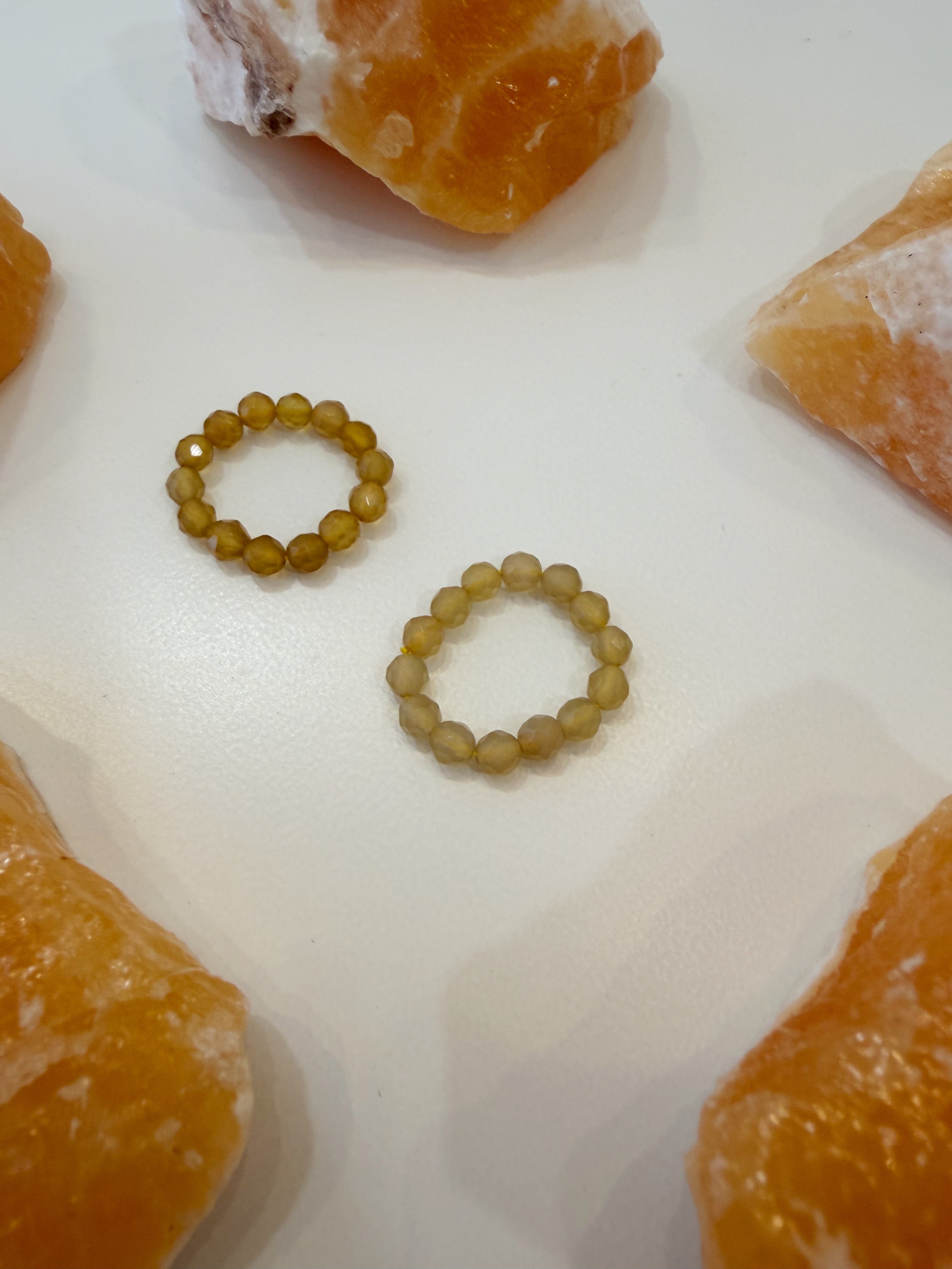 Anillo Calcita Amarilla