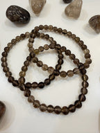 Pulsera Cuarzo Ahumado