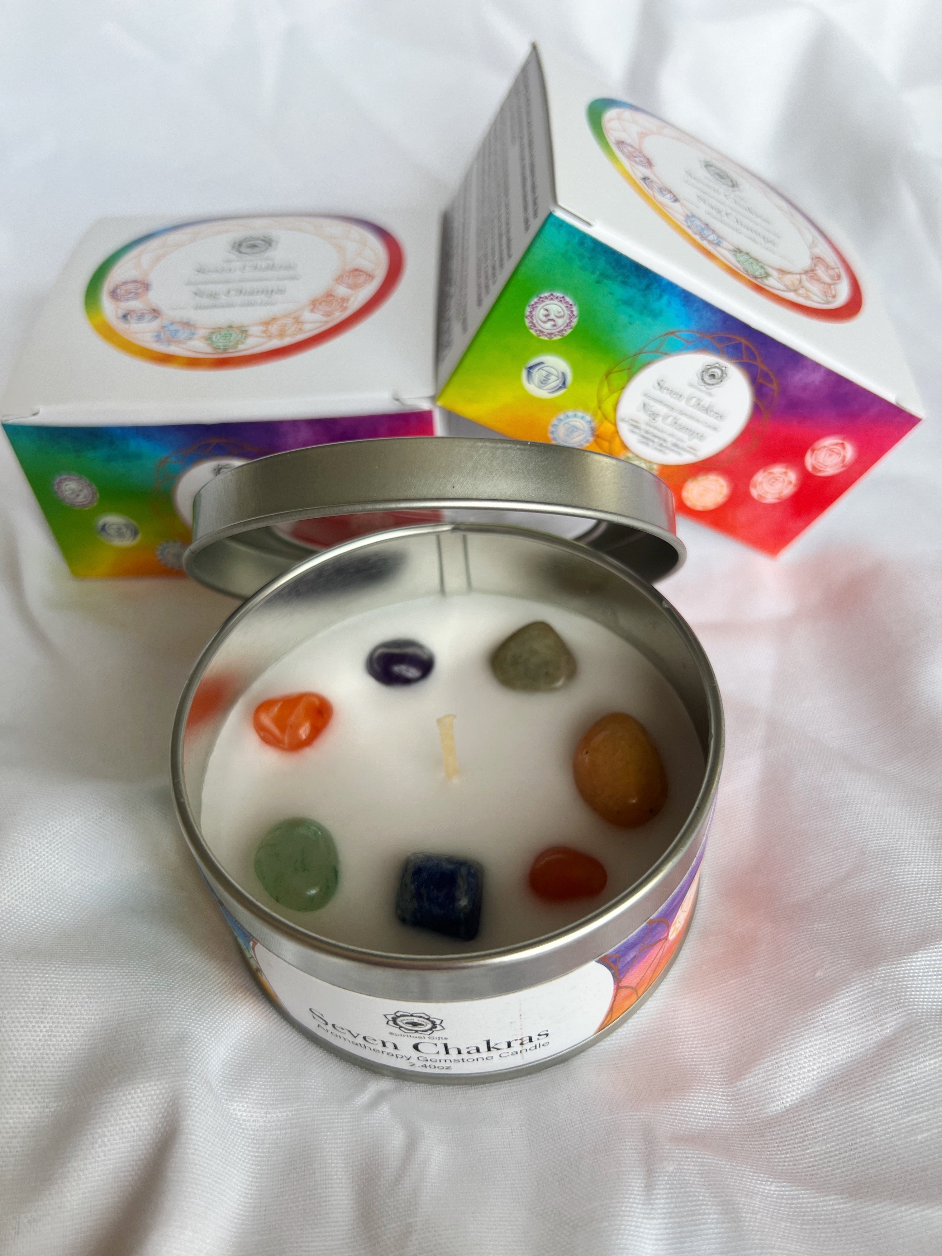 Vela 7 Chakras Pequeña