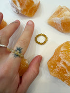 Anillo Calcita Amarilla