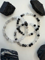 Pulsera Cuarzo Turmalinado