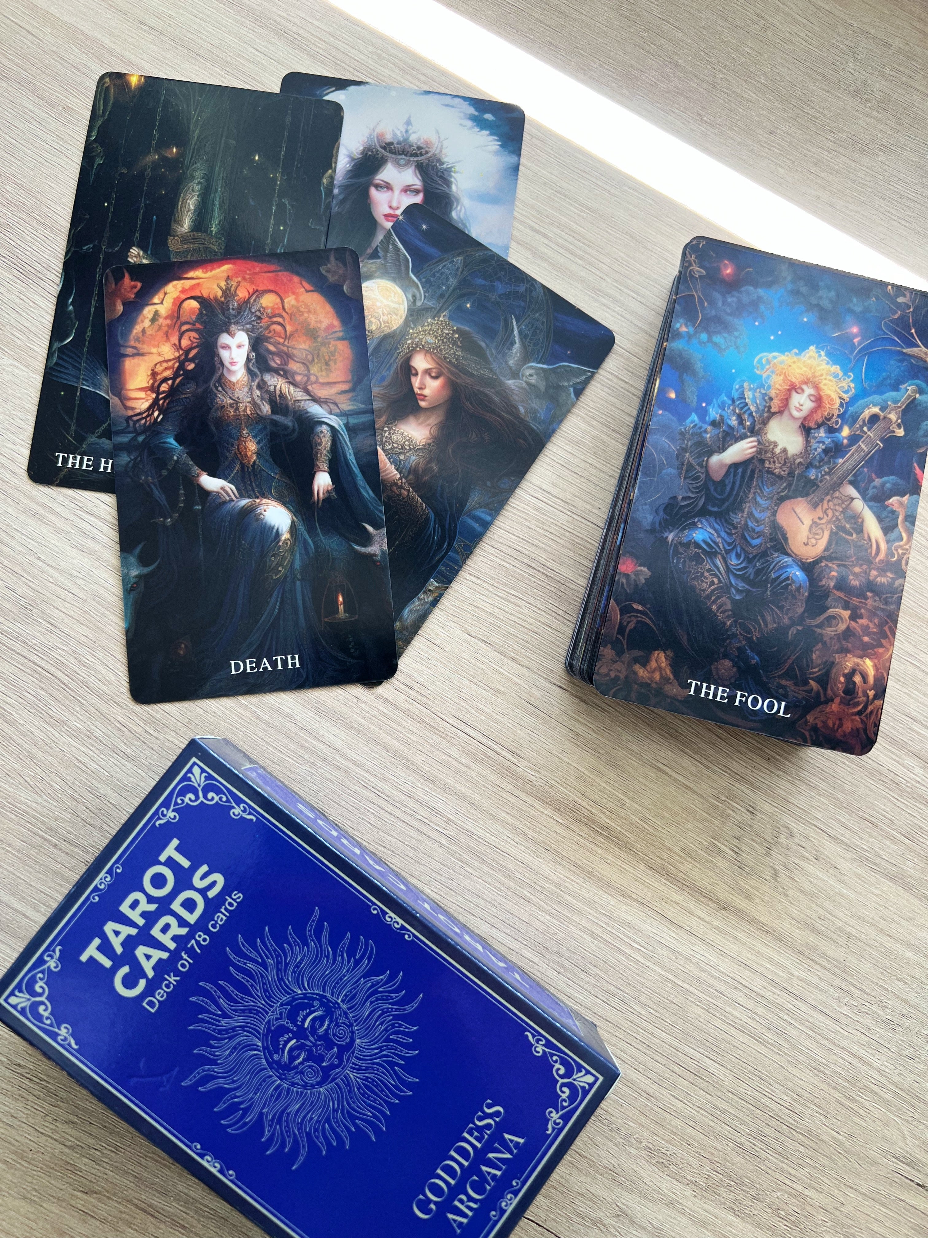 Tarot Arcanos de las diosas