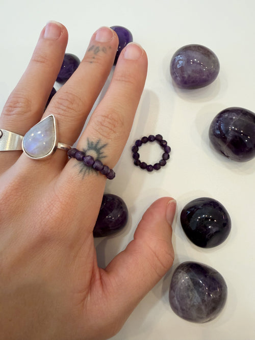 Anillo Amatista