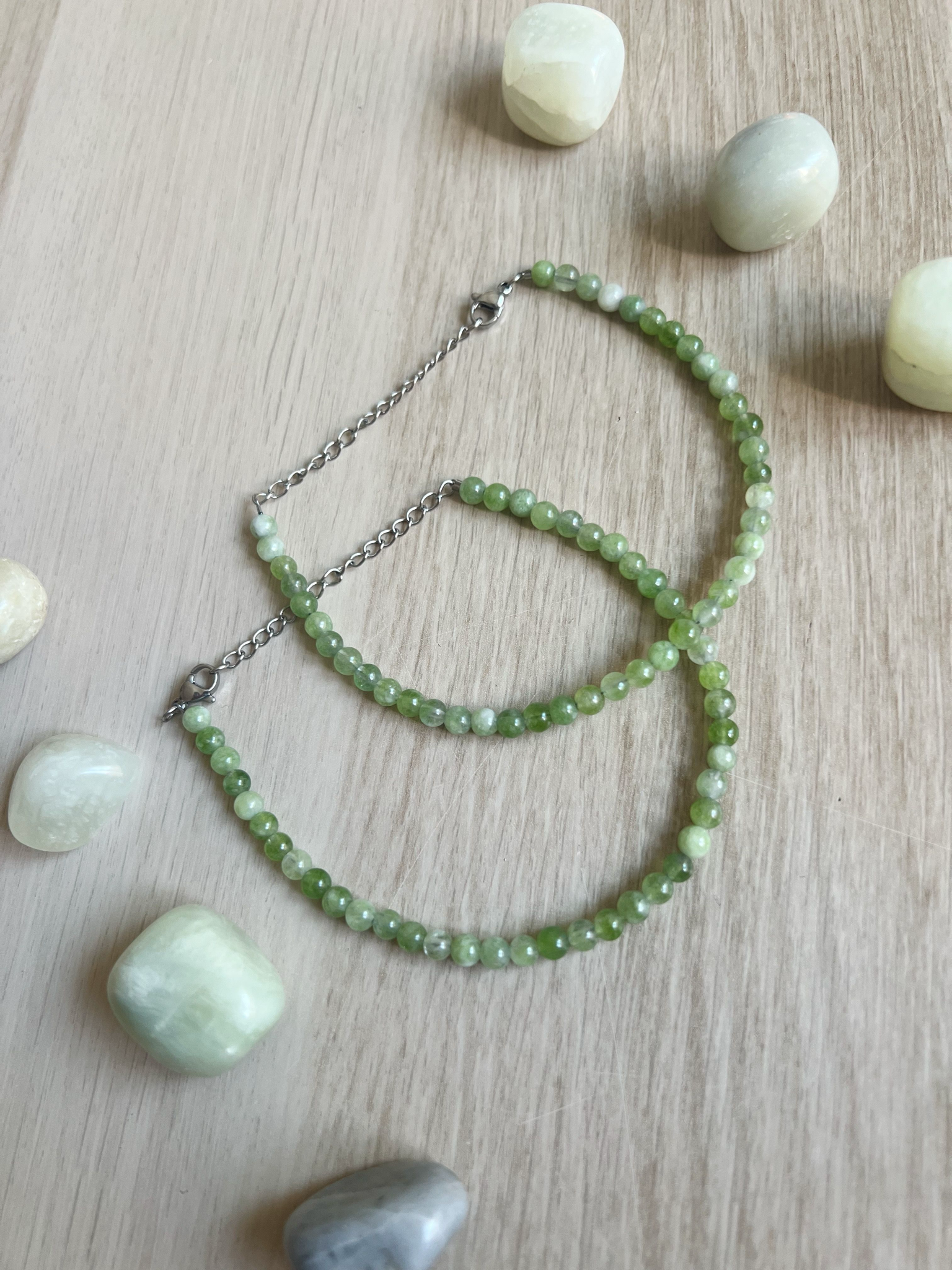 Tobillera Jade Verde