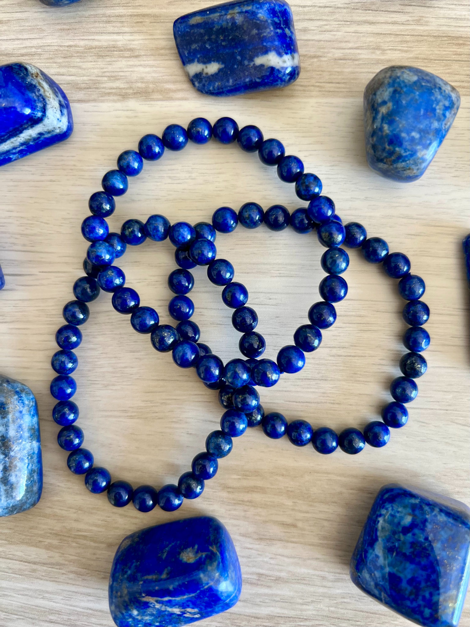 Pulsera Bola Lapislázuli