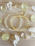 Pulsera Bola Cuarzo Citrino