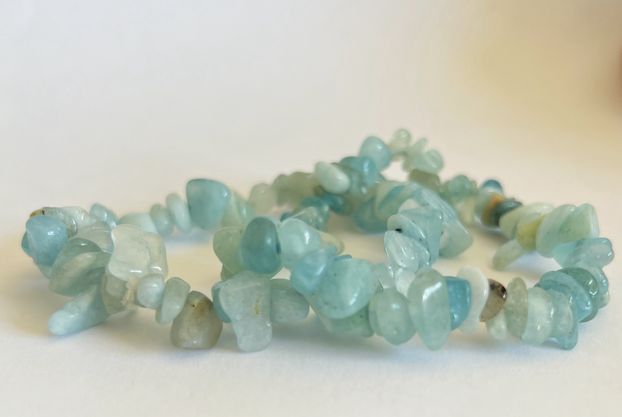 Pulsera Chip Aguamarina