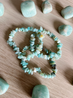 Pulsera Chip Amazonita