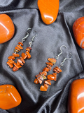 Pendientes Jaspe Rojo