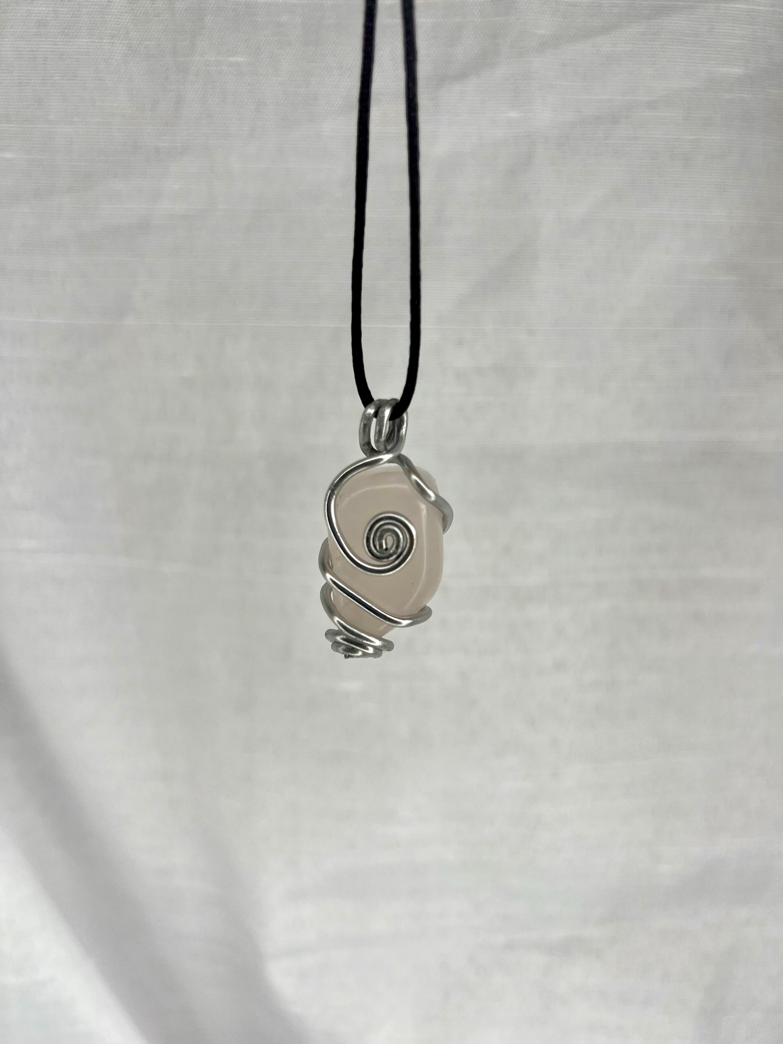 Collar Cuarzo Rosa