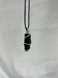 Collar Turmalina Negra
