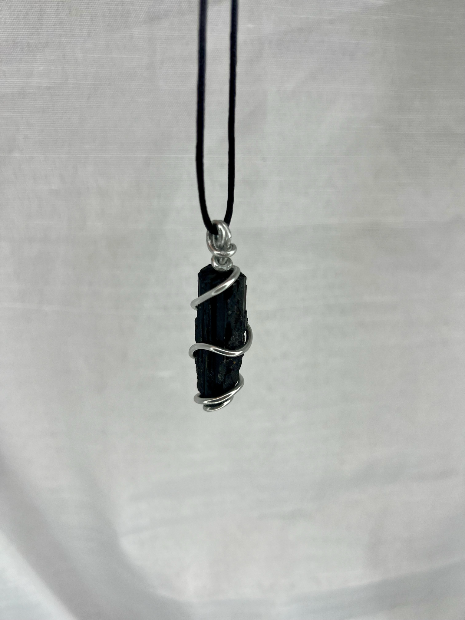 Collar Turmalina Negra